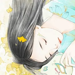 唯美古风向的小清新插画微信头像图片