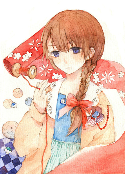 「一起来做布艺吧」/「黑茶Anp」のイラ...