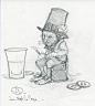 Funny Sketching  and a part of Archives de Feerie croquis 1 et 2, Jean-Baptiste Monge : Samples of Sketches