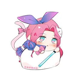 王者荣耀 Q版 插画漫画 头像 铃铛 阿珂