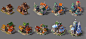 Art Outsourcing 2D - 3D - Pre-Rendered Game Sprites - Animation - Isometric - Characters | RetroStyle Games
