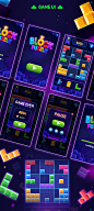 block game Block Puzzle casualgame gauart KhangLam khanglamart logo game  match 3 puzzle terric game