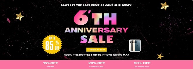6th Anniversary  Sal...
