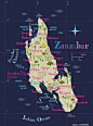 Map of Zanzibar