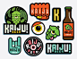 Kaiju Beer - Coasters? Stickers? Imagine getting a sticker pack from a brewery, awesome! #ILikeBeer