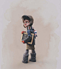 New kid on the Block, Matias Zadicoff : Hi, this is a character that I developed for my course at https://www.domestika.org/es/courses/285-creacion-de-personajes-del-2d-al-3d , just SPANISH for now , where I´ll go deep into each step of production, Zbrush