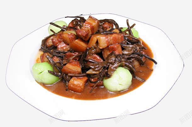 茶树菇烧肉 页面网页 平面电商 创意素材