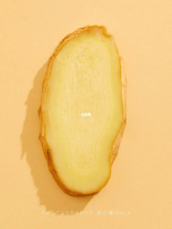 静物摄影丨冬日暖心的一片生姜 微距 蔬菜