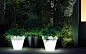 Vas Outdoor Illuminated Planters with Light - Modern - Outdoor Lighting - Other Metro - Surrounding - Modern Lighting & Furniture