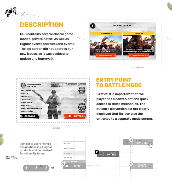Guns of Boom — mobile FPS shooter (GAME UX & UI design) : Guns of Boom ...