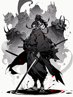 喵咕sama-采集到线稿