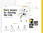 VouchForMe✨ web web design branding icon logo ethereum bitcoin landing ux website flat crypto blockchain ethworks ui illustration design