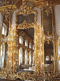 The Ballroom of Catherine Palace, Tsarskoe Selo, Russia: 