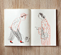 Sketchbook : Sketches by Ksenia Kopalova: people, animals, landscapes