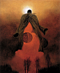 地狱归来的使者——波兰画家兹德齐斯洛.贝克辛斯基(Zdzislaw Beksinski)作品集  4