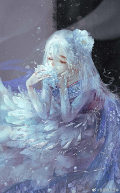 ·轉角采集到手绘-画师玉玉卿