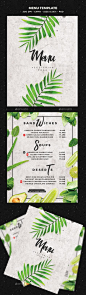 #Menu Template  -  #Food Menus Print Templates下载地址：https://graphicriver.net/item/menu-template/19716417?ref=alena994