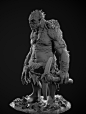 Cave Troll , Tomasz Marczak : Hi all, here is a finished Cave Troll piece. 
4 Texture Sets.
112K Triangles.