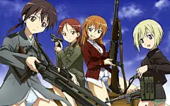 强袭魔女动漫少女 安卓高清平板壁纸推荐