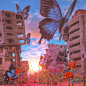Photo by beeple on December 02, 2020. 图片中可能有：天空和户外.