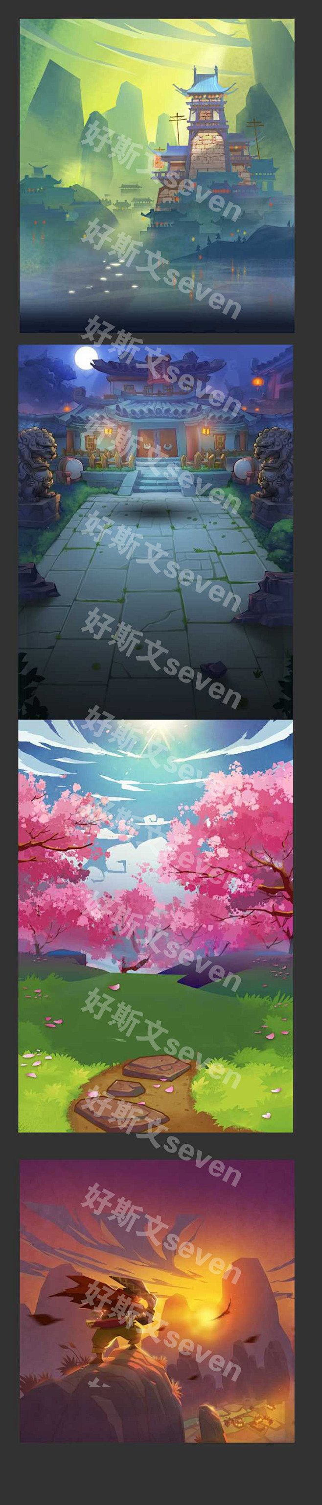 q版水浒 UI场景 icon图标 素材 ...