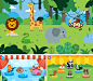 Animal World : Animal World is a playful and instructive app that takes advantage of your young learner’s fascination with the world of animals and the outdoors.