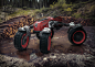 Valtra Design Challenge 2017 finalist; Red : My design concept for Valtra Design Challenge 2017