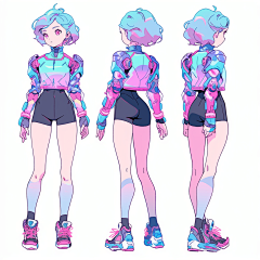 小钻风CG采集到AI · 二次元 - 女