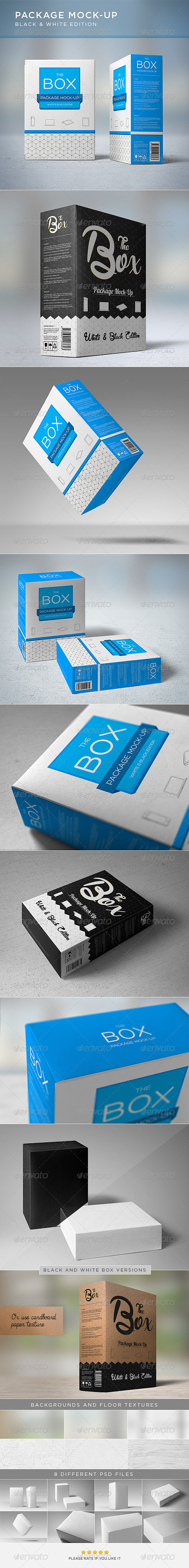 Package Mock-Up 纸袋 飞...