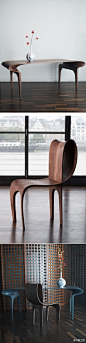 英国设计师Bodo Sperlein的家具作品：Conto……_来自jiz1900的图片分享-堆糖网