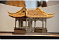 流时间中国古建筑亭子模型摆件木制手工拼装房屋建筑成品模型饰品-淘宝网