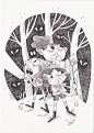 森林.主题杂志插图
来自画师Bea Tormo&Fran Collado ​​​​