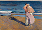 #绘画参考# 华金·索罗拉 (Joaquín Sorolla) ​​​​
