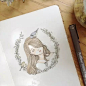 一组干净、简单的小插画 文艺圈 展示 设计时代网-Powered by thinkdo3