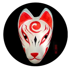 包邮 绯色的欠片 /红 粉日本狐狸妖狐面具和风手绘 石膏面具-
https://item.taobao.com/item.htm?spm=a1z10.3-c.w4002-10189158506.15.NGslgC&amp;id=523022674981