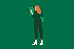 极简造型遇到高级色 : 对于新手来说，暂时抛弃了肌理和噪点等装饰效果的干扰，更专注人物造型和颜色上，可以更快上手，但想要画好扁平插画，对形状和颜色的感知力需要提升，造型色彩提升方法就是多看、多练、多分析总结。