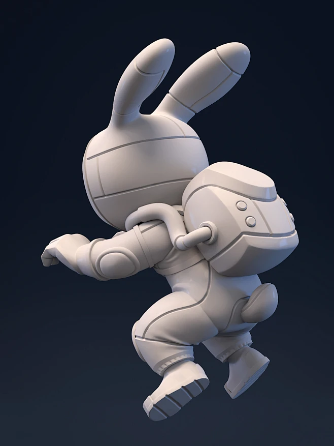 Rocket Rabbit : Hi Behance!I am pleased to submit to you the first ...