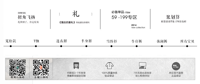 首页页尾首页分类首页分区淘宝店铺装修