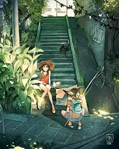 意大利猫控插画师绘制的一组可爱插画作品！色彩清新亮丽_画技_动漫_风格 :  今天小编给大家推荐一组来自于意大利的插画师simoneferriero的作品，这位插画师很有意思，是个绝对的猫奴，我们在他的每一幅画里基本都能看到“猫”的形象，有时候是实体的，有时候是透明的，这也算是…