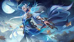 王者荣耀 李白玉鸾吟星传说 4K 高清 壁纸 @ 800x450 - 4K高清壁纸