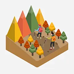 简约趣味时尚人物户外运动插画 免抠png 设计图片 免费下载 页面网页 平面电商 创意素材