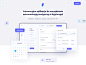 Finezjo -  Landing Page calendar schedule header landing page landing medical app medical management appointments healthcare app health healthcare app ux ui