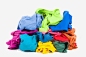 一堆彩色运动衫高清素材 T恤 一堆衣服 乱 实物 彩色衣服 时尚 棉布 运动衫 运动装 鲜明 元素 免抠png 设计图片 免费下载