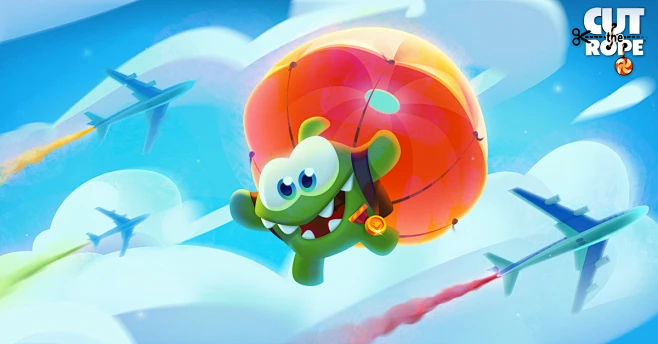cut the rope : art-花瓣网