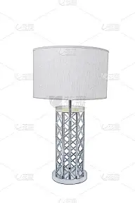 白色的台灯