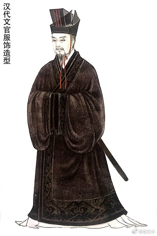 汉朝官员服饰等级是怎么样的-花瓣网