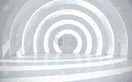 建筑,白色,日光,太空,拱门,隧道,简单,满画幅,计算机制图,广角