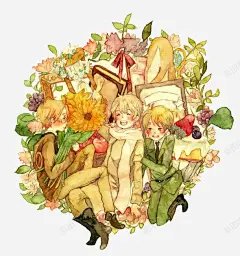 手绘温暖的家庭 页面网页 平面电商 创意素材