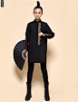 让冬季更有“中国味”，中国原创设计品牌芥末ZENMO新中式服装系列。