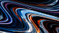 General 3840x2160 abstract surreal colorful pattern futuristic wavy lines
